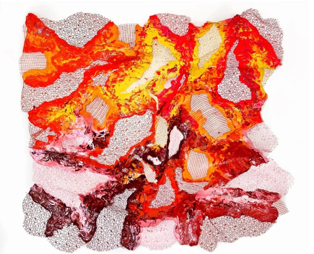 Mimi Adu-Serwaah, Lavascape, 2023