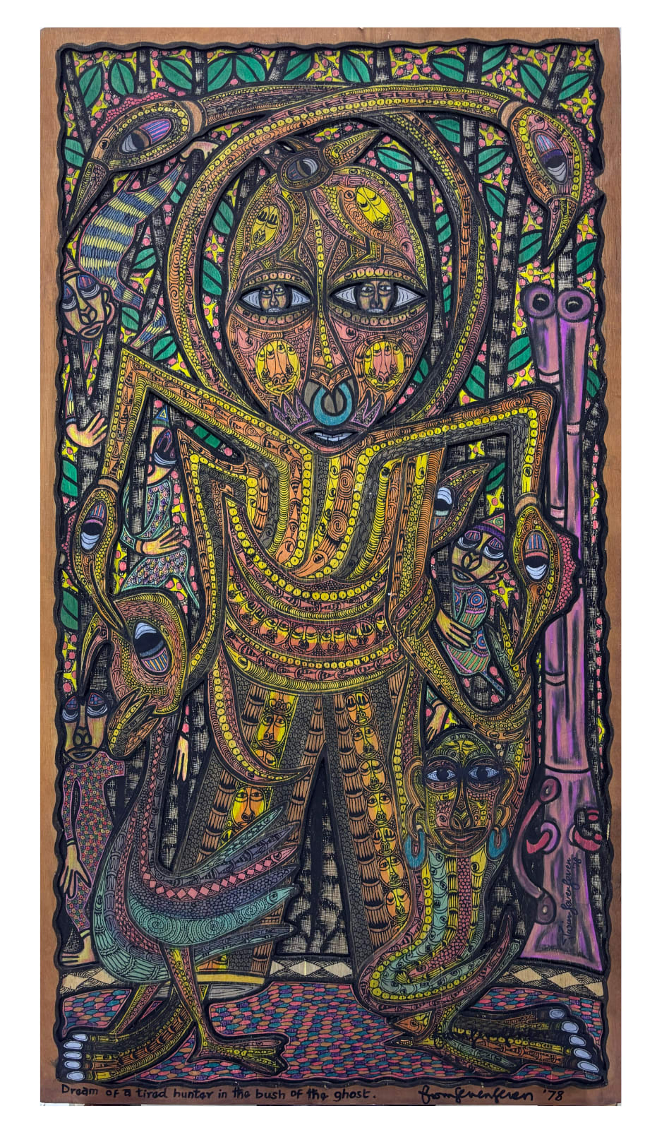 Twins Seven-Seven, Dream of a tired hunter in the bush of ghost, 1978