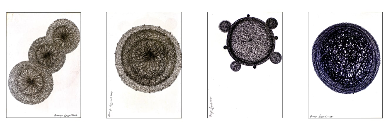 Busayo Lawal, Drawing set 6 (no. 1-4), 2013