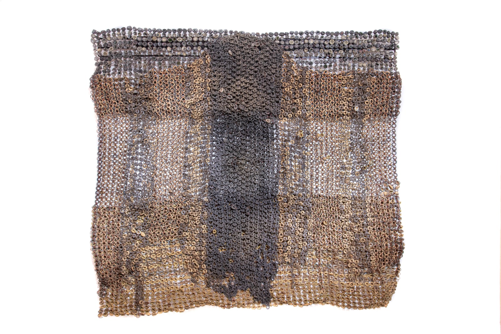 Ozioma Onuzulike, Mended Amour for King Jaja (40kg mixed media amour), 2021