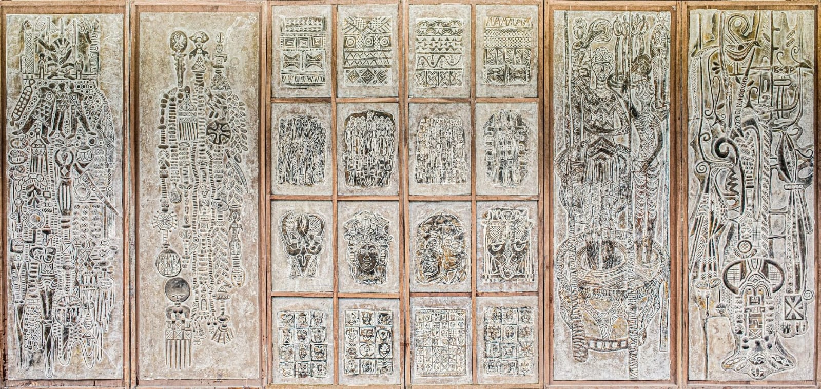 Bruce Onobrakpeya, Kabiyesi and other nighteen Vignettes, 1978 - 2012