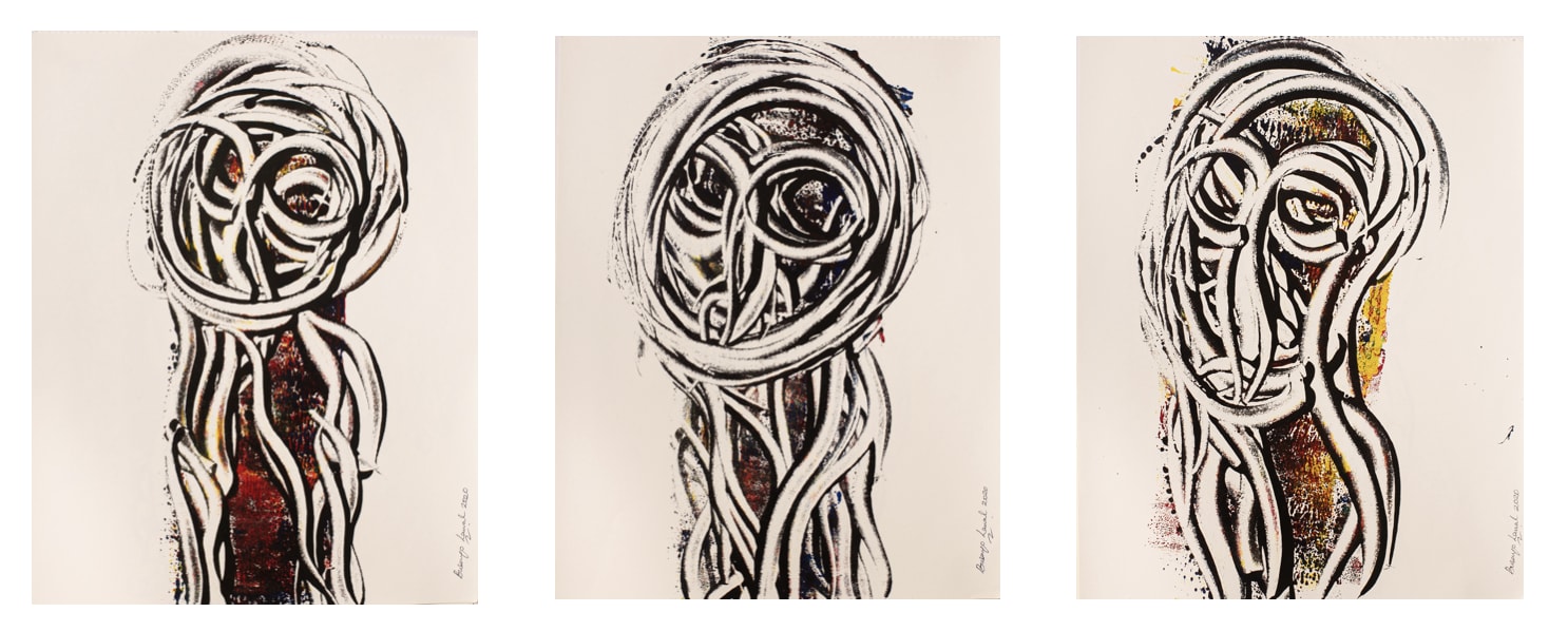 Busayo Lawal, Dreamer's dream series (no. 1-3) , 2020