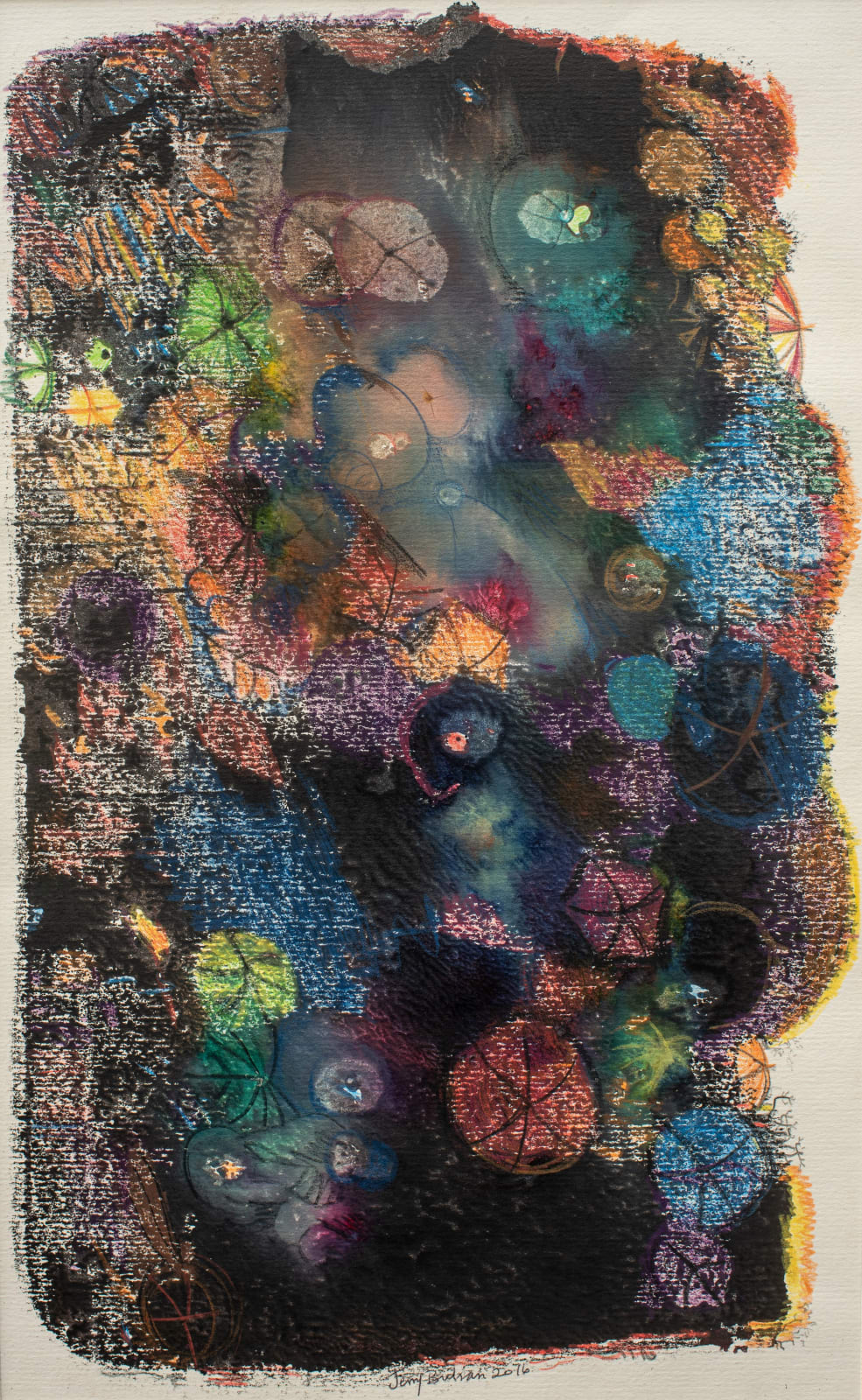 Jerry Buhari, Dawn at Ebute Meta vegetable market, 2016-2017