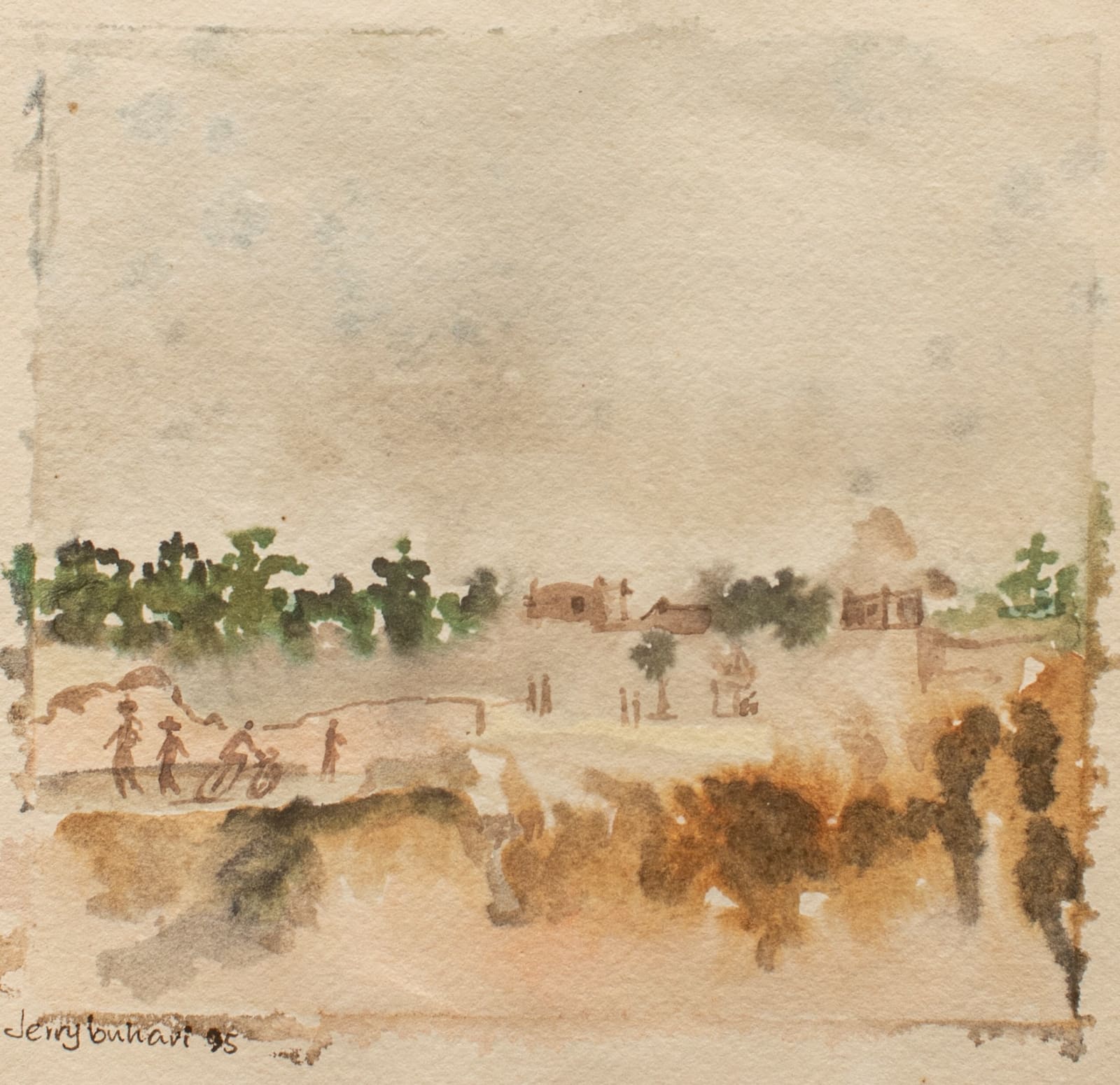 Jerry Buhari, Erosion in the City - This is Zaria, 1995