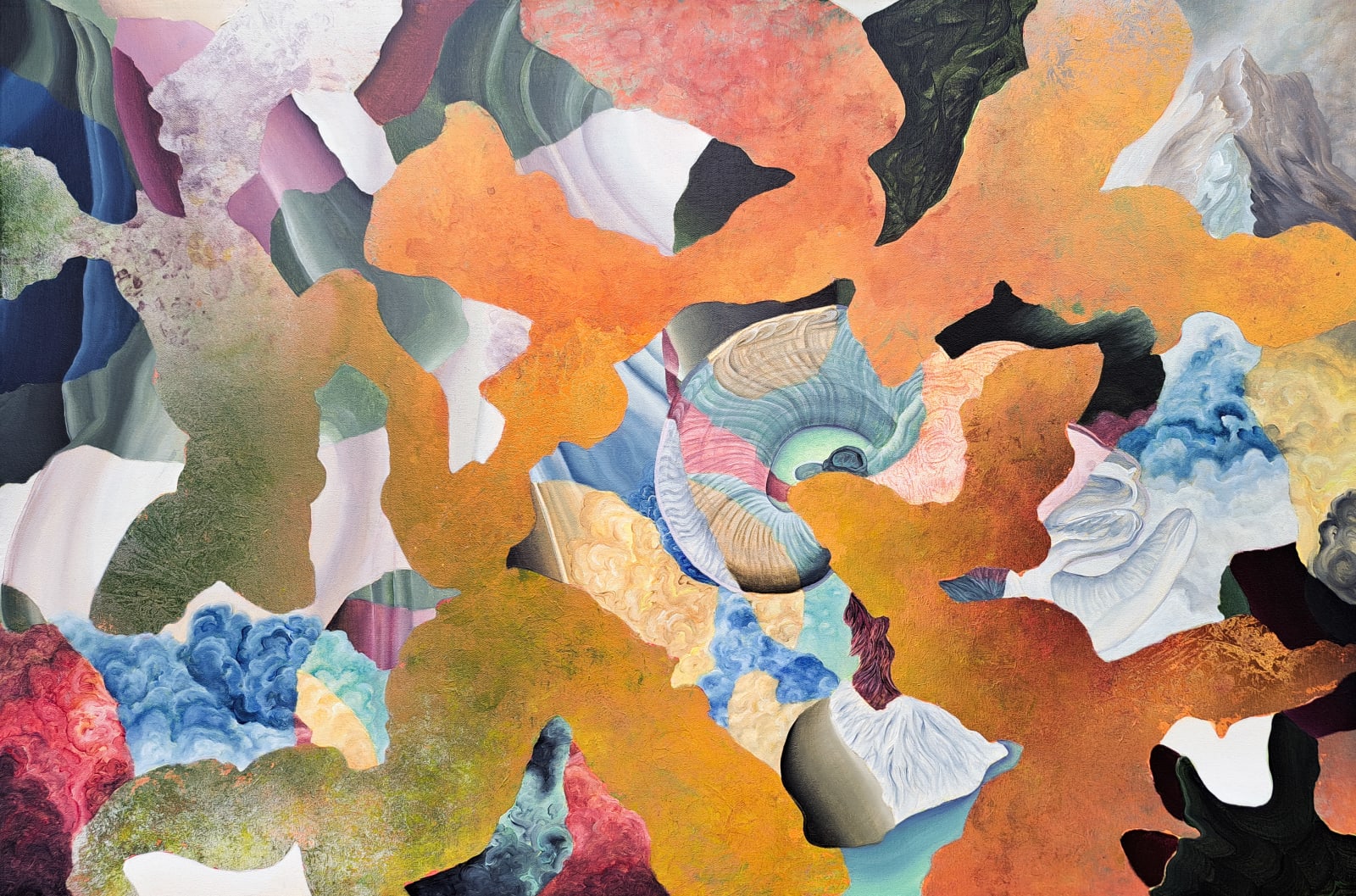 Kwadwo A Asiedu, Through Ash and Palingenesis, 2024