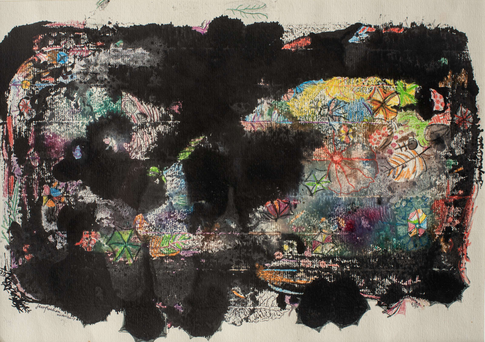 Jerry Buhari, Evening market at Ebute Meta, 2016-2017