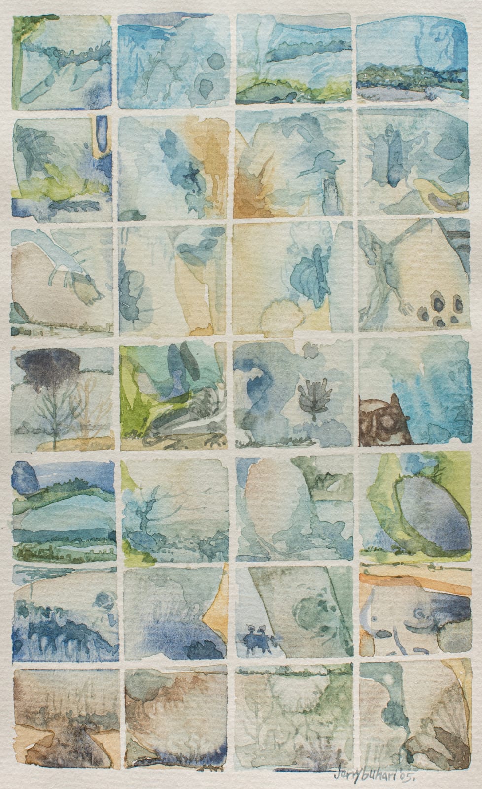 Jerry Buhari, Organic landscape, 2005