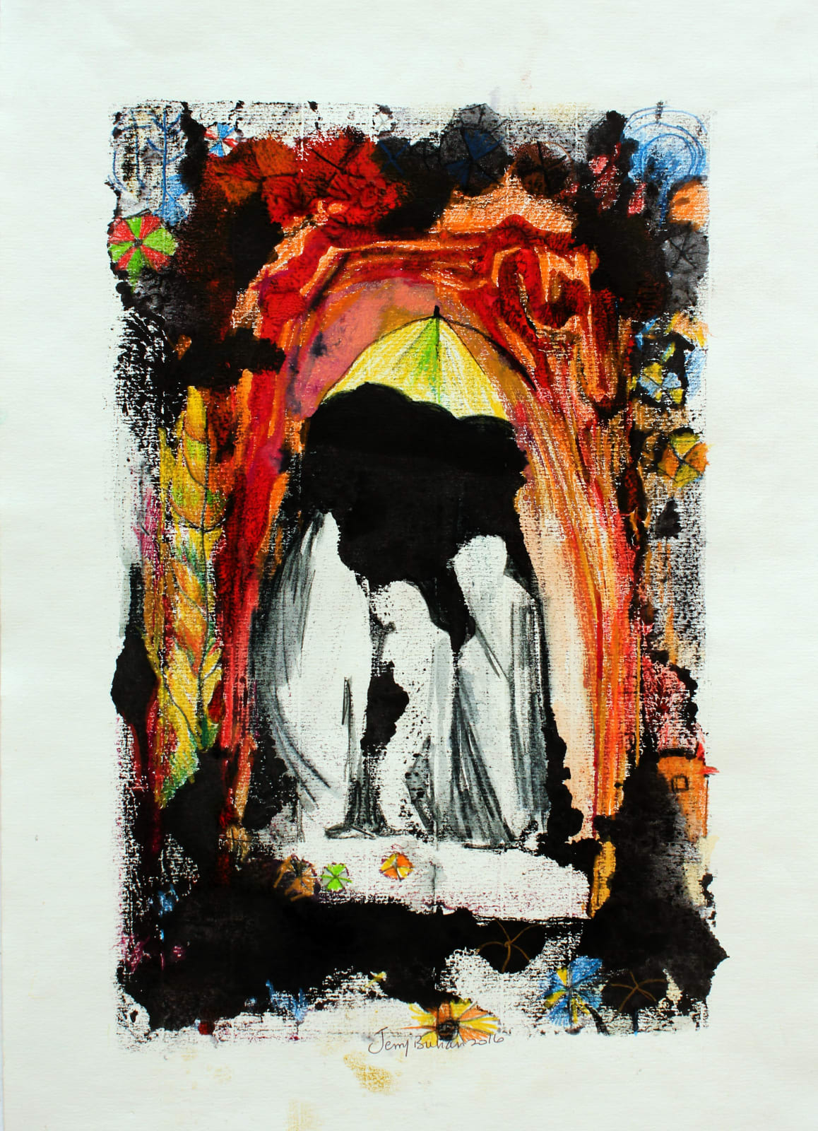 Jerry Buhari, Wise men at the city gate, 2016-2017