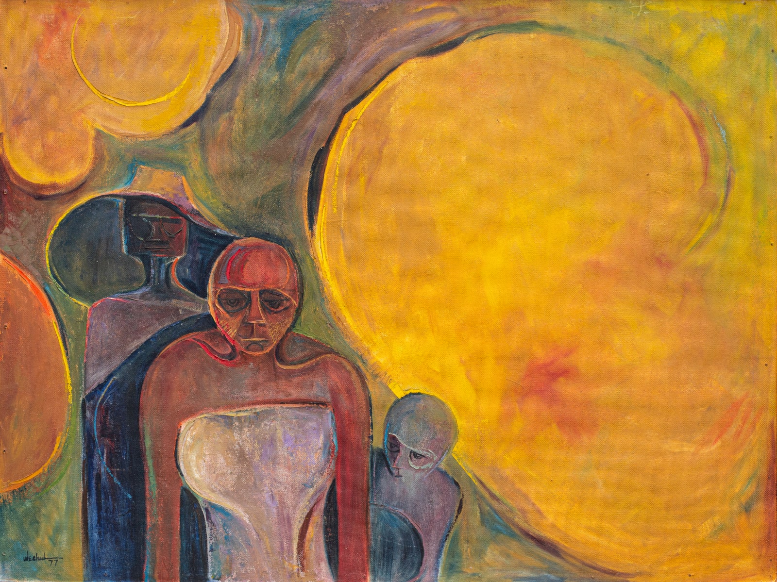 Obiora Udechukwu, Refugees, 1977