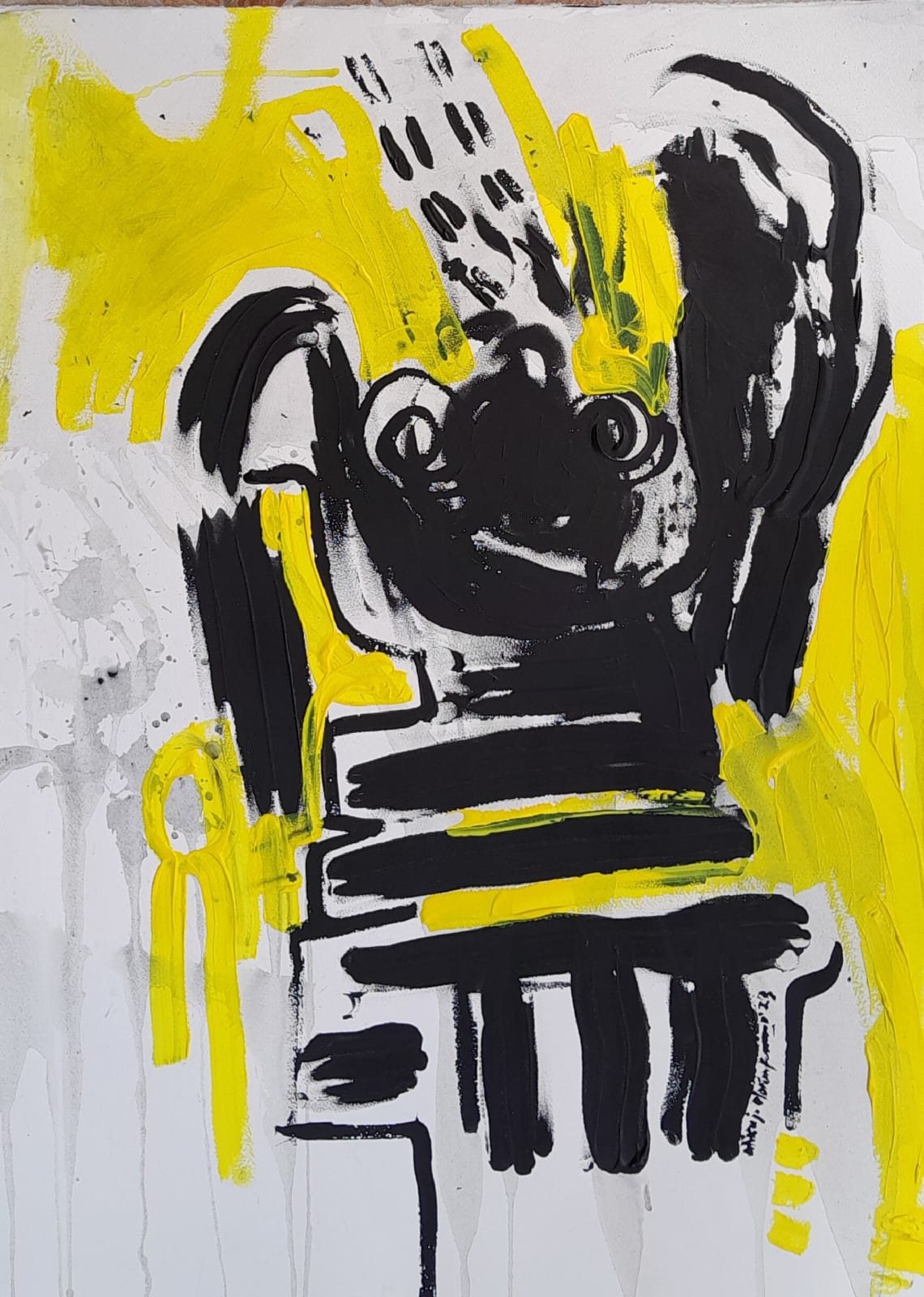 Jelili Atiku, A Journey into the Self , 2023