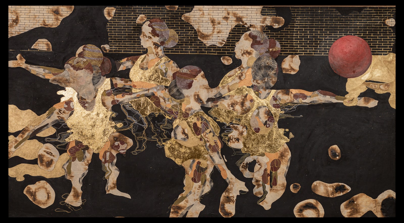 Modupeola Fadugba, Merry Go Round in Gold , 2022