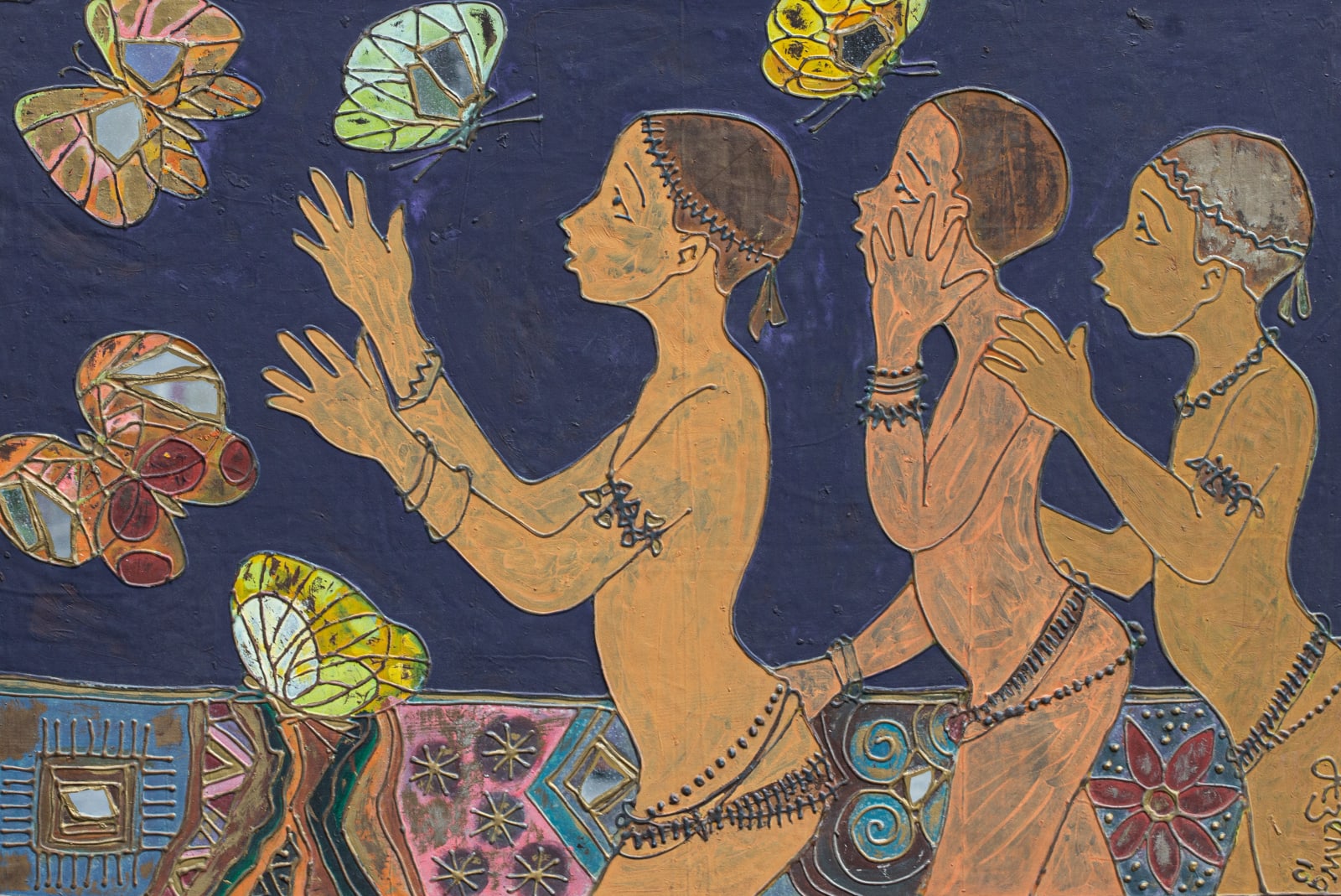 Juliet Ezenwa Pearce, Euphoria (Chasing Butterflies) , 2010