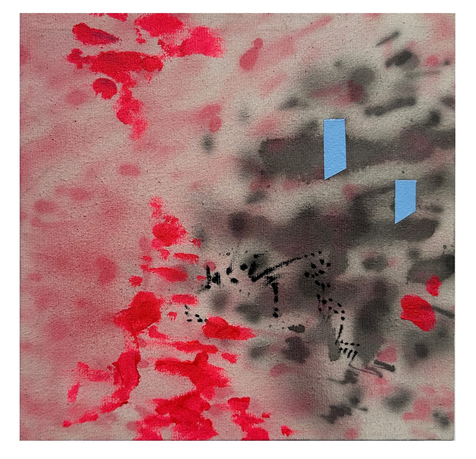 Chukwuemeka Anthony Chukwu, Fragment Painting V, 2025