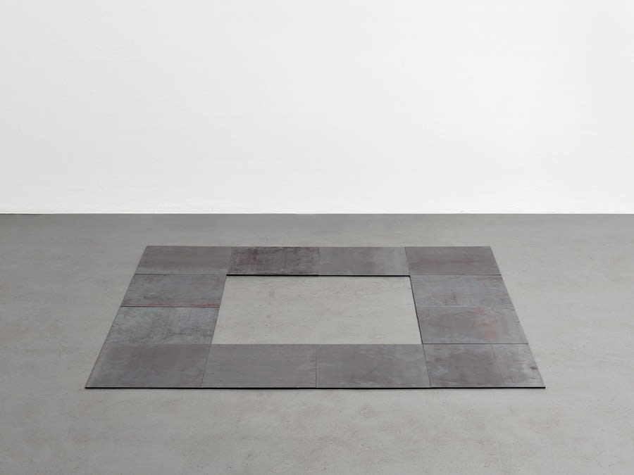 Carl Andre, 4 Square 4 Void, 2018