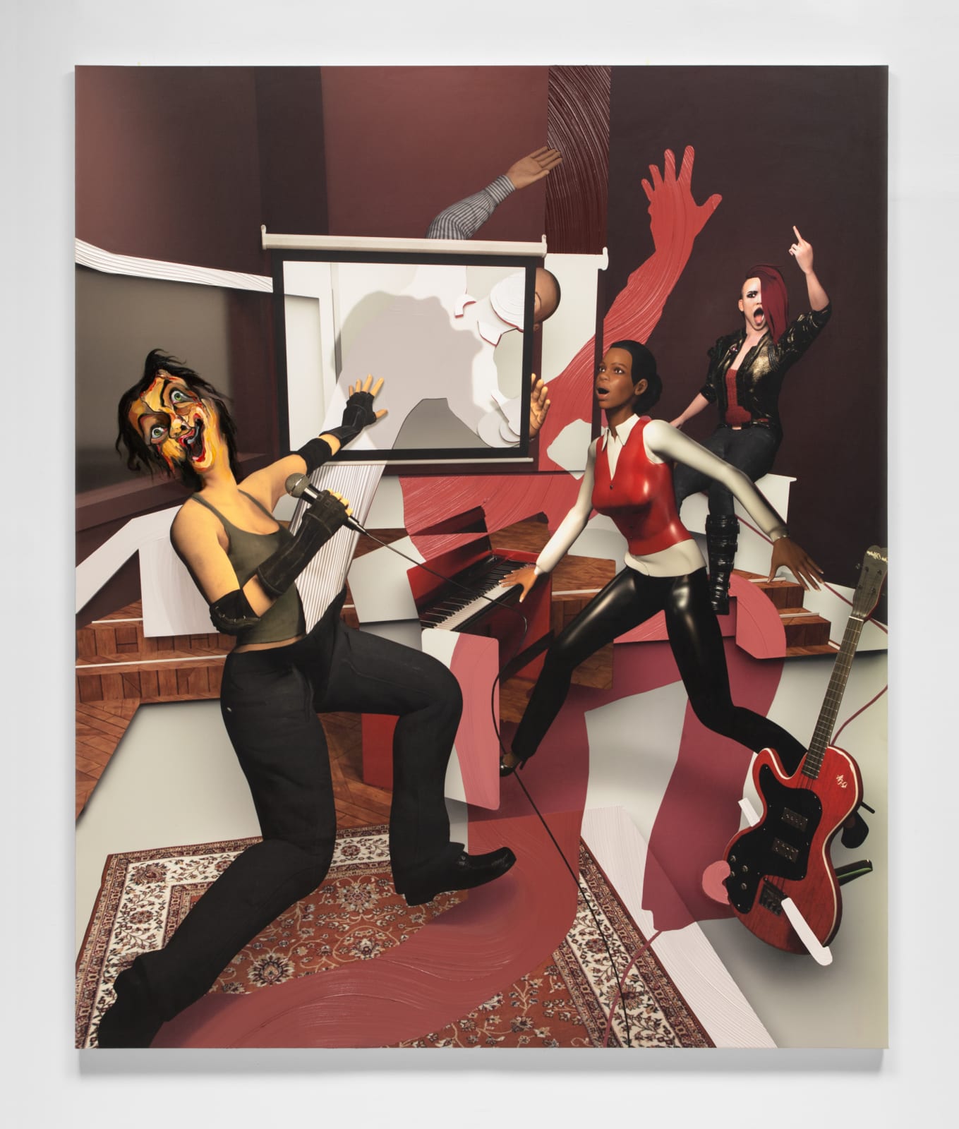 Pieter Schoolwerth, Join the Livestream! (Rigged #9), 2021