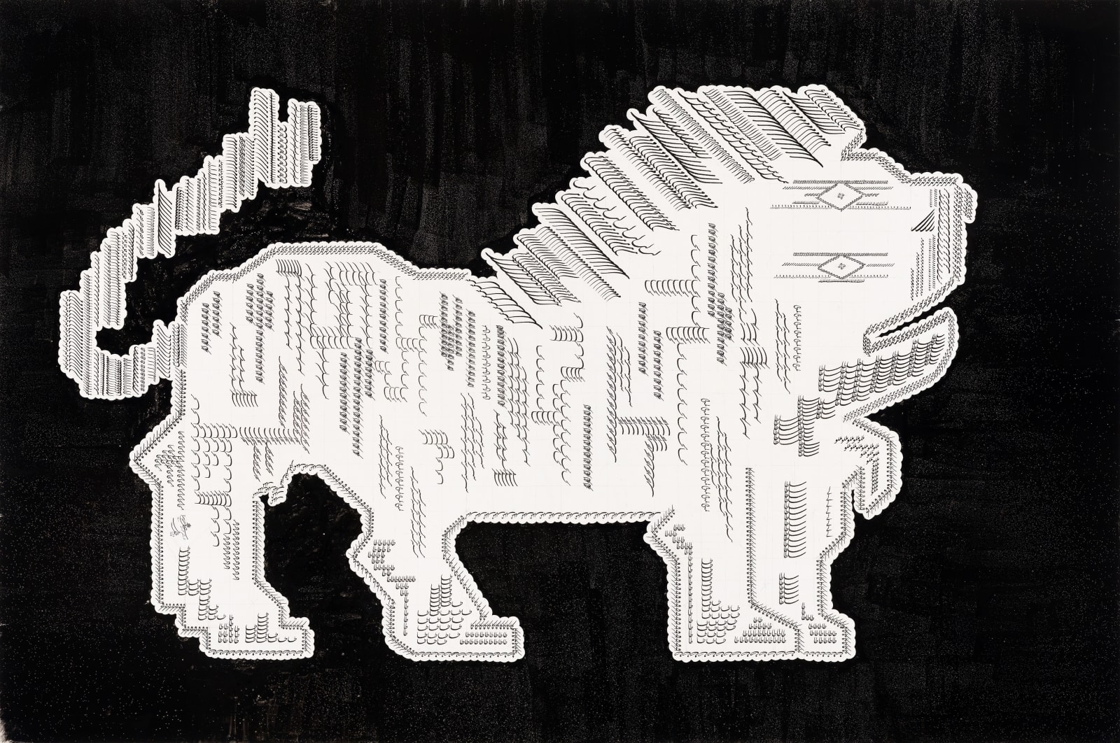 Mina Masoumi, Lion lll, 2023