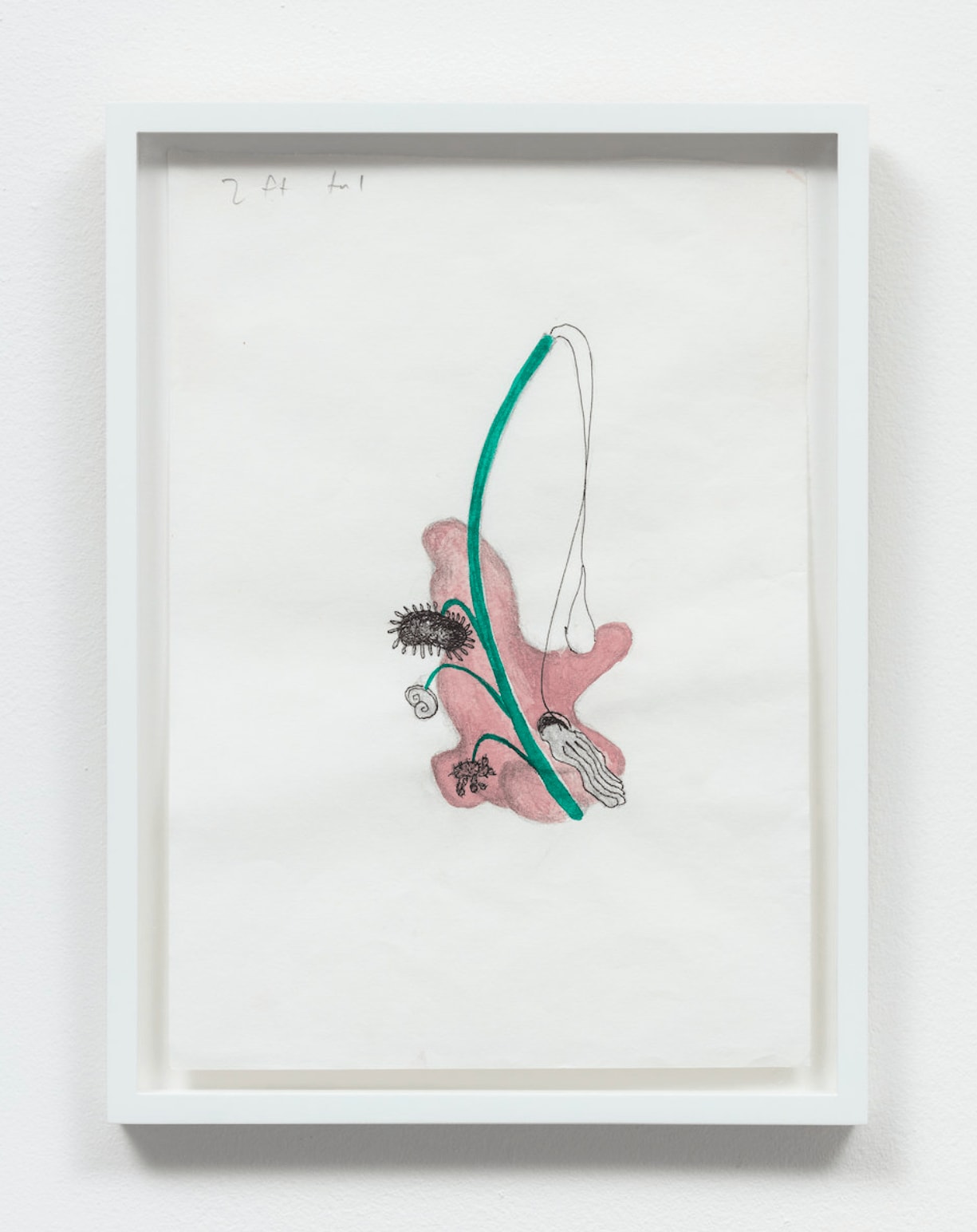 Amy Lien & Enzo Camacho, Preliminary sketch for 'Fire Monkey Fries Expectations' (Art Basel) BEGGAR, 2018