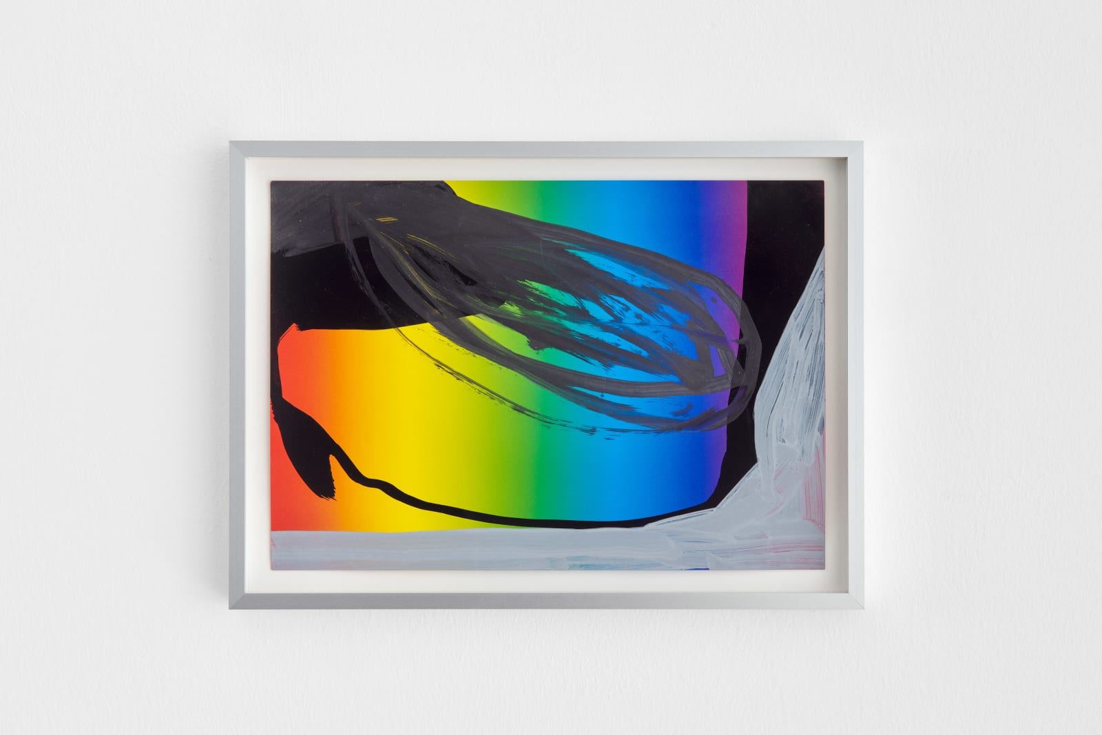 Klaudia Schifferle, Ohne Titel, aus der Serie Rainbowpapers, 2022