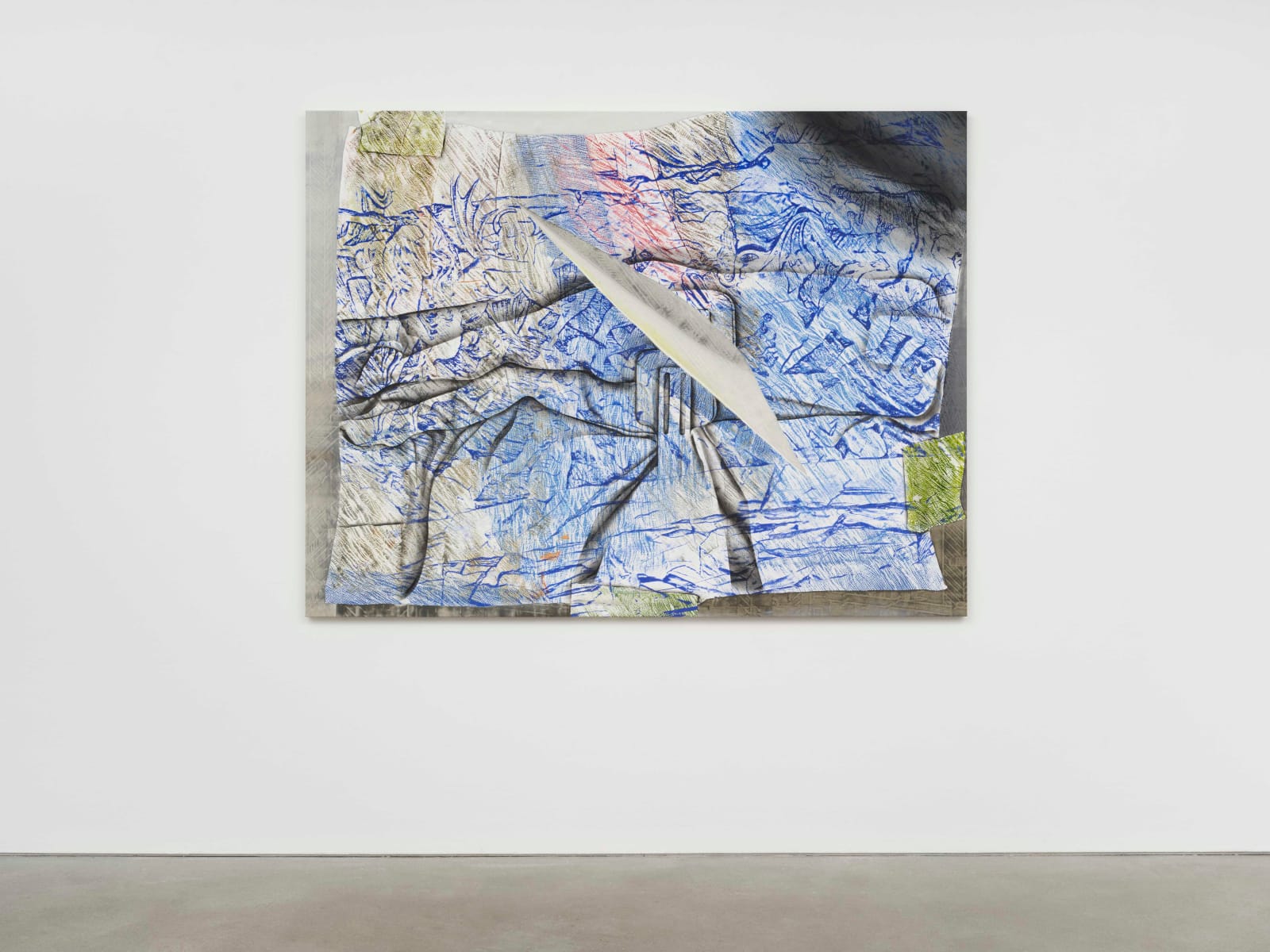 Alex Carver, The Patient is Positioned and Draped (verso), 2024