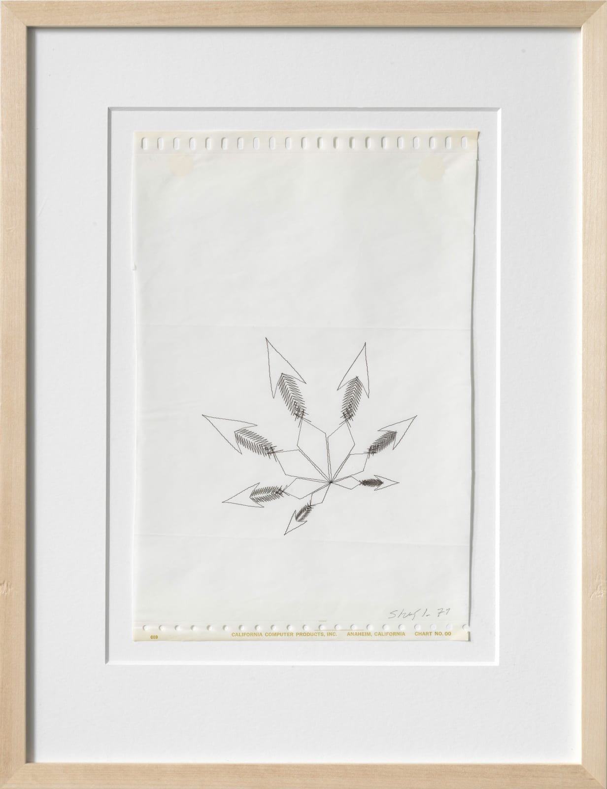 Sture Johannesson, Leaf (variation 1), 1971