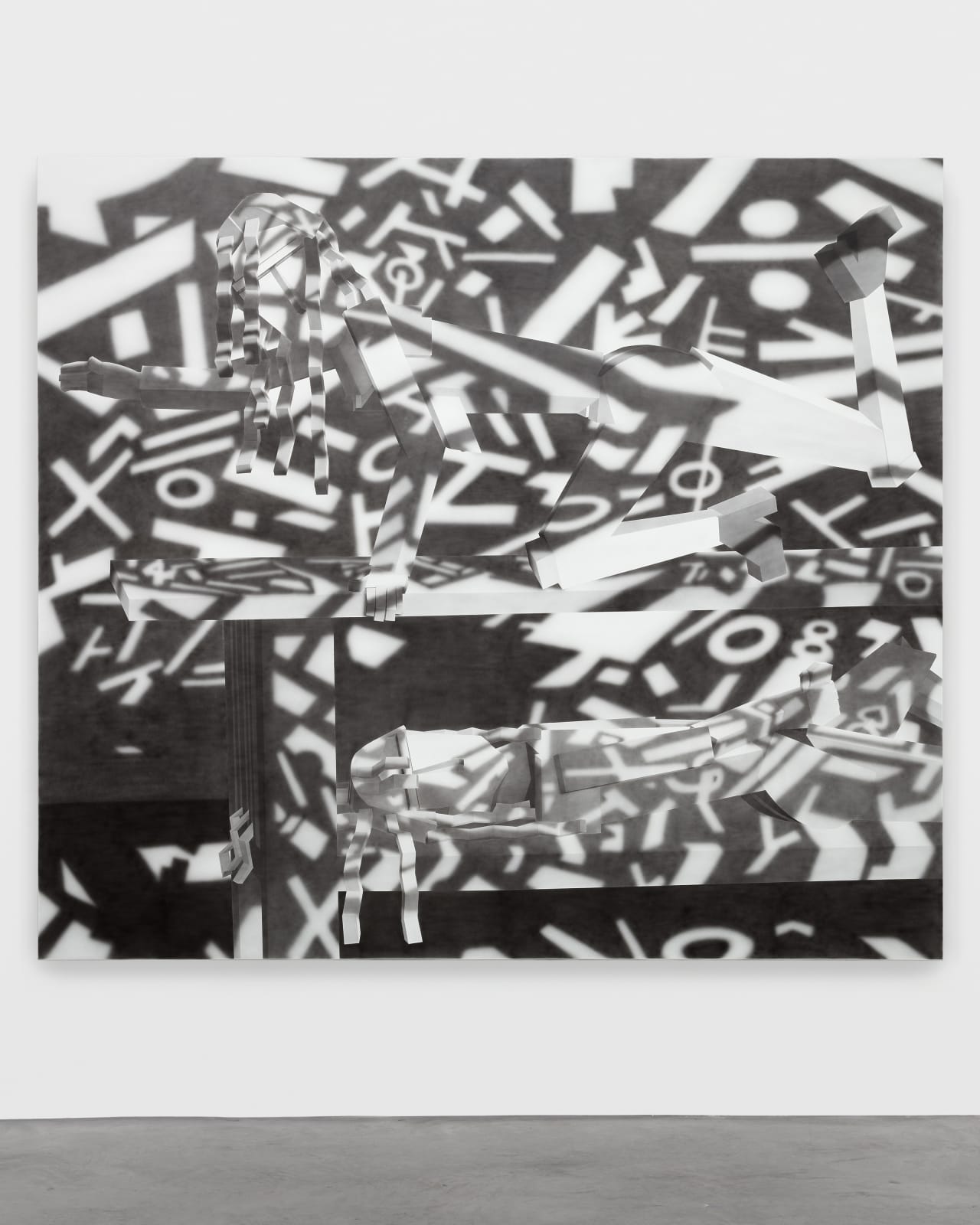 Avery Singer, Gerty MacDowell's Playbook, 2014