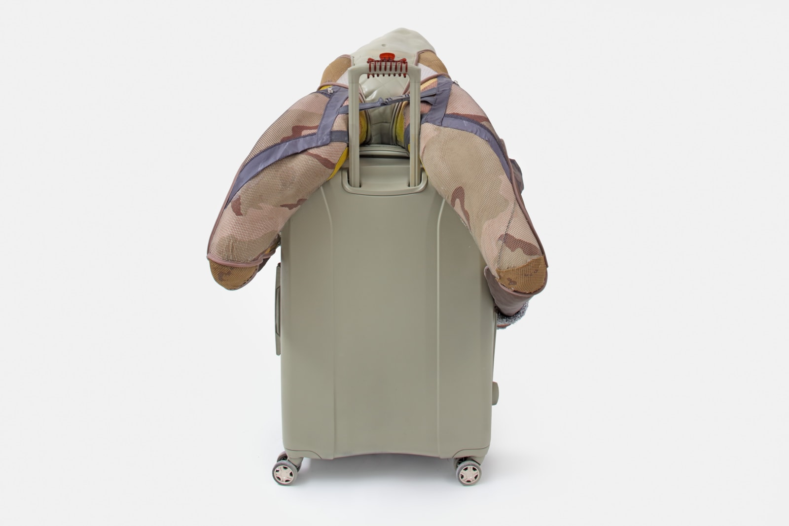 Anna Uddenberg, Savage #3 (camo cozy sock), 2017