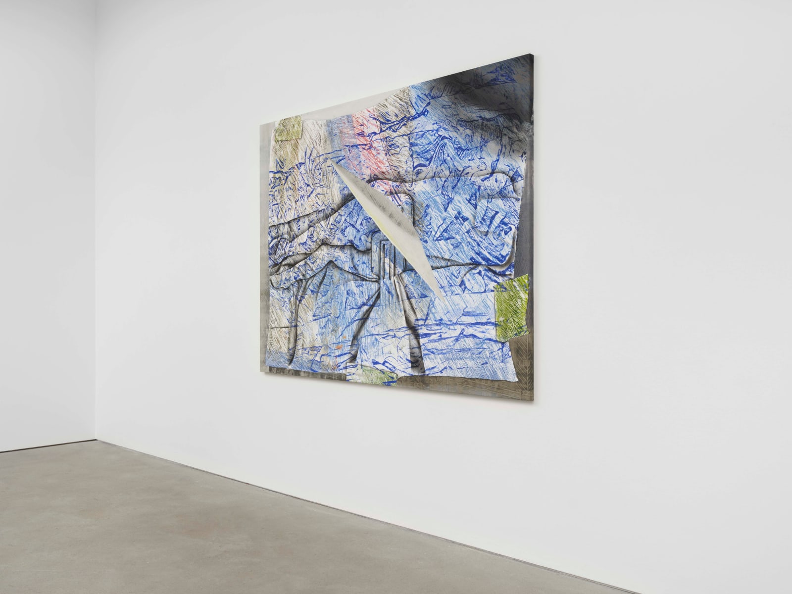 Alex Carver, The Patient is Positioned and Draped (verso), 2024