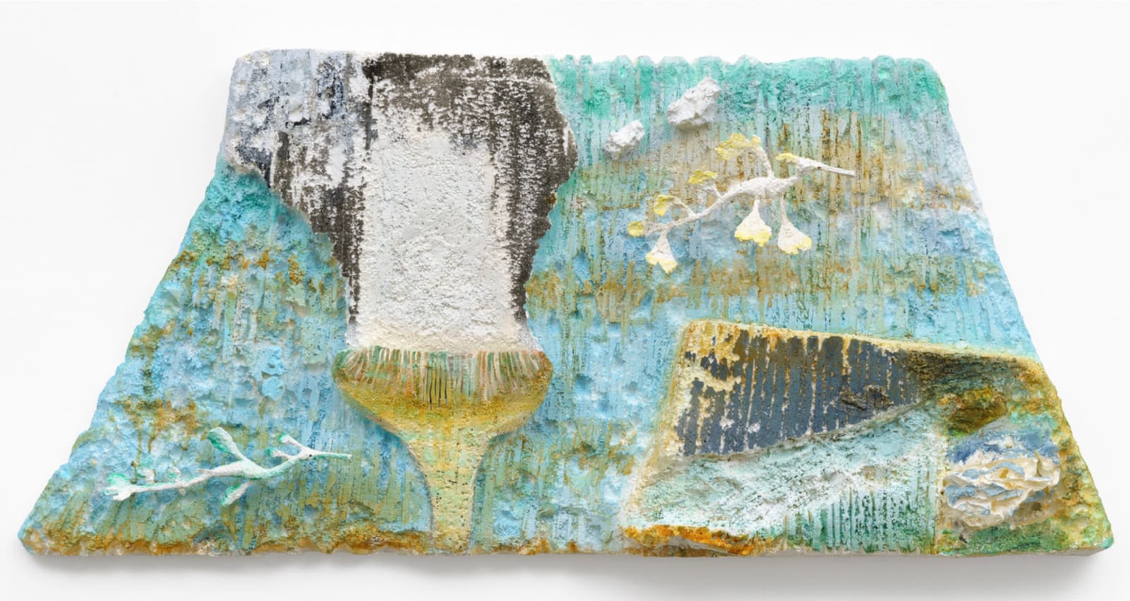 Lin May Saeed, Waterlandscape with Sea Dragons, 2021