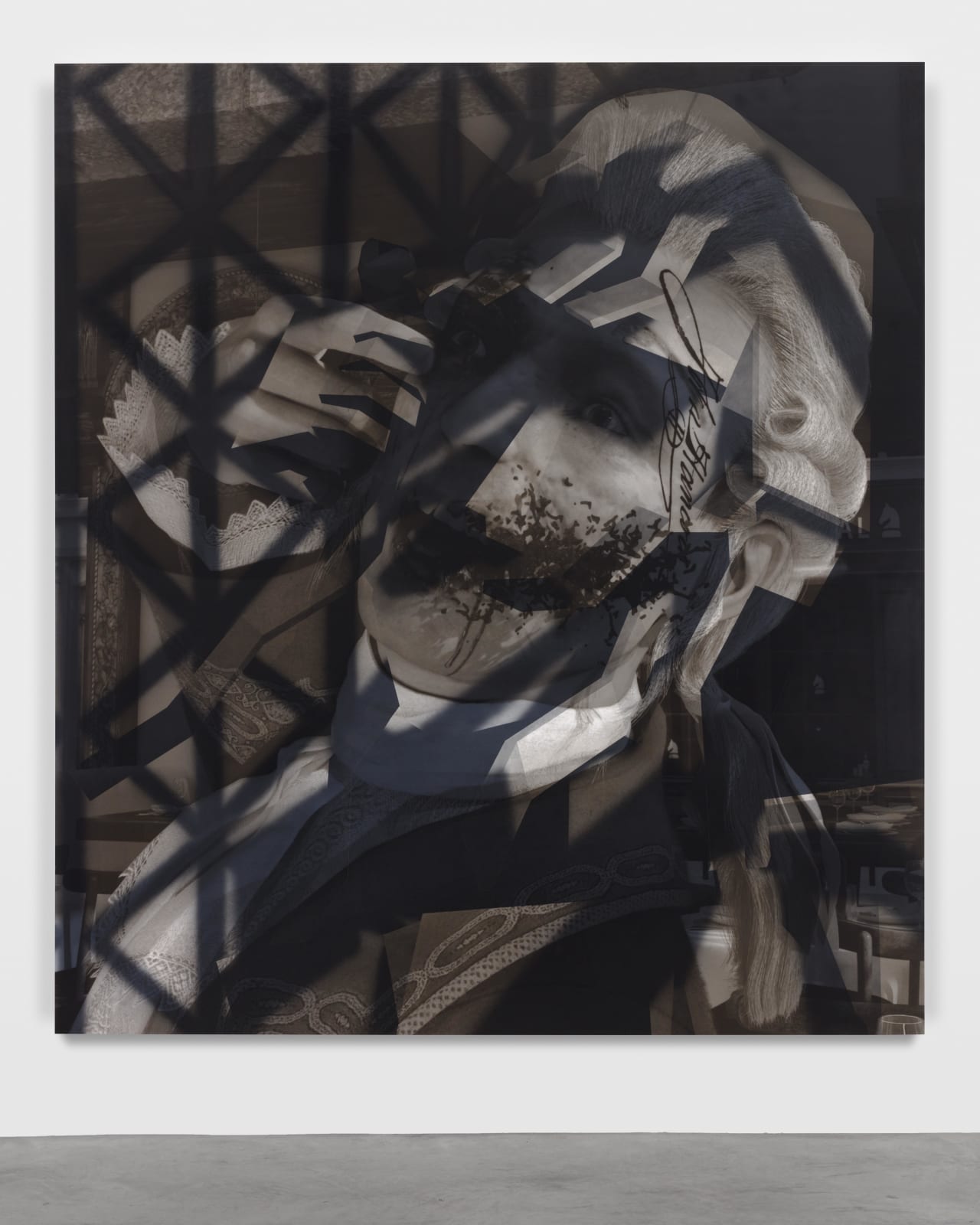 Avery Singer, Robespierre (assassination), 2020