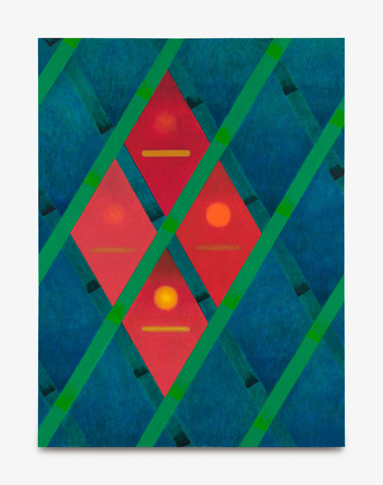 Zhou Siwei, Fence (Bamboo and Quattro Sun), 2019