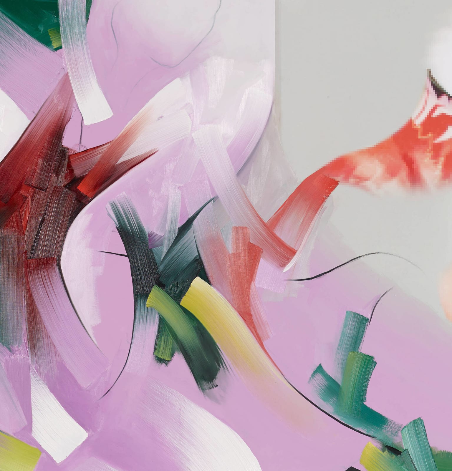 Pieter Schoolwerth, Puppet Warp #2, 2014