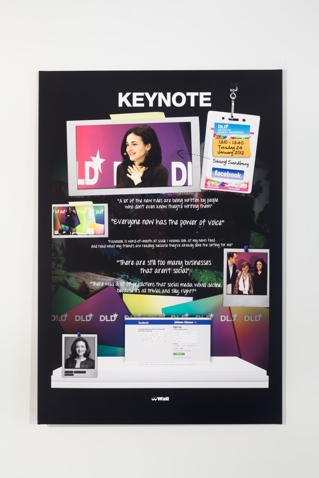 Simon Denny, 13.10 KEYNOTE, 2013