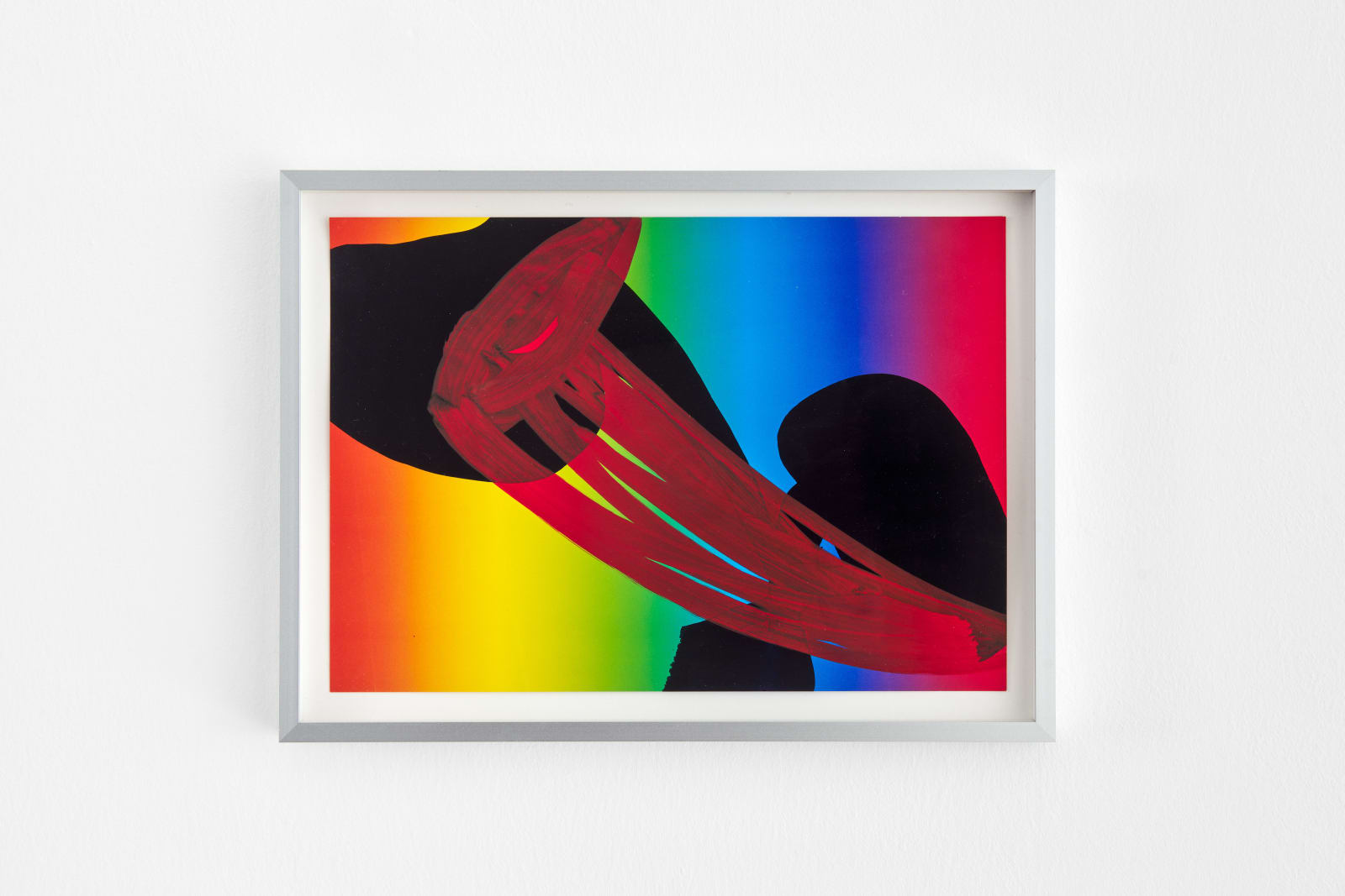 Klaudia Schifferle, Ohne Titel, aus der Serie Rainbowpapers, 2022