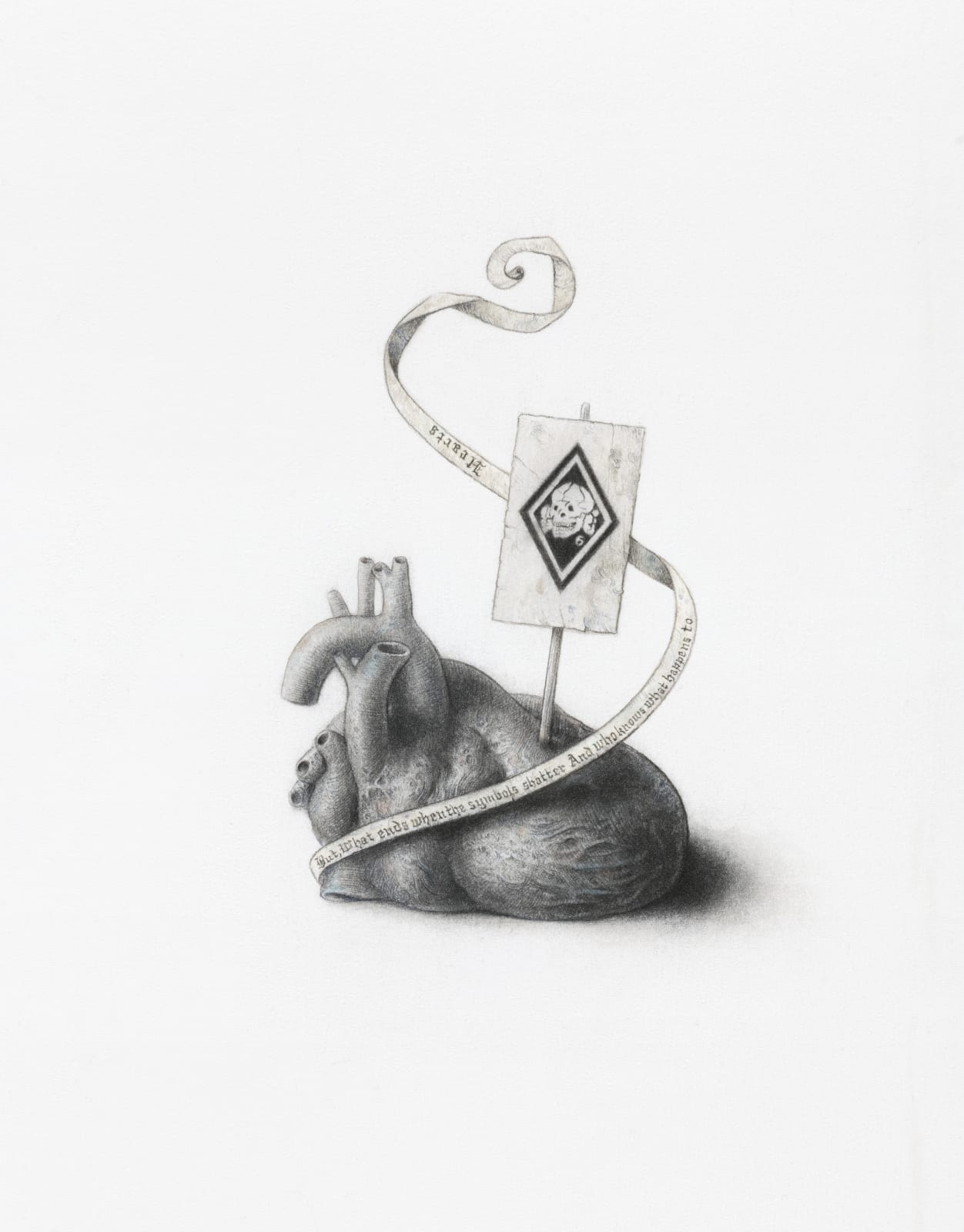 Sverre Malling, England’s Hidden Reverse #3 (But, what ends when the symbols shatter…”), 2020