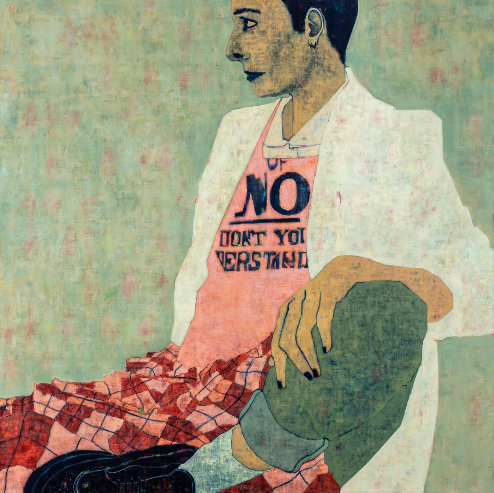 Sara Berman, What Part Of NO Don't You Understand, 2023