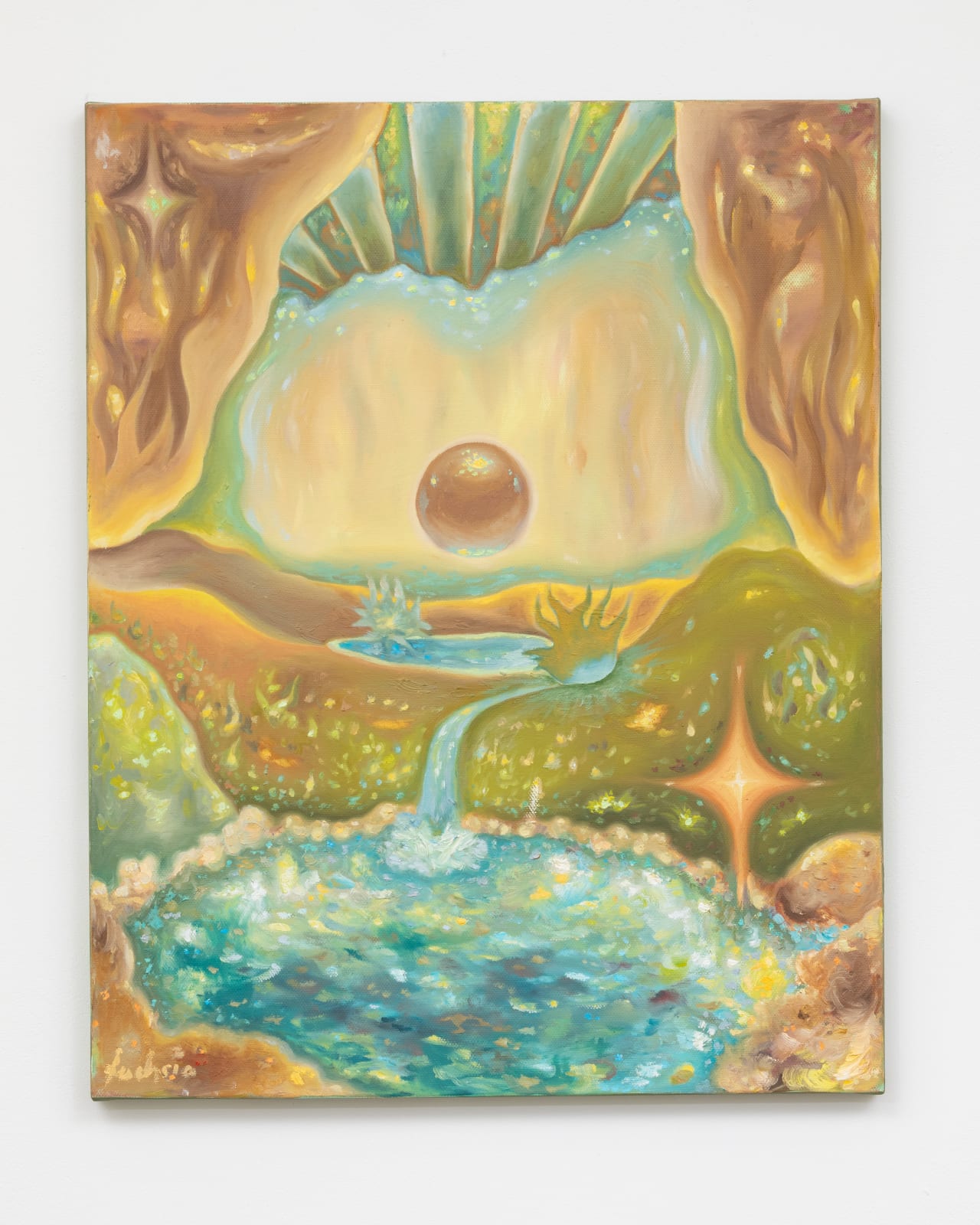 Fuchsia, New Lagoon , 2024