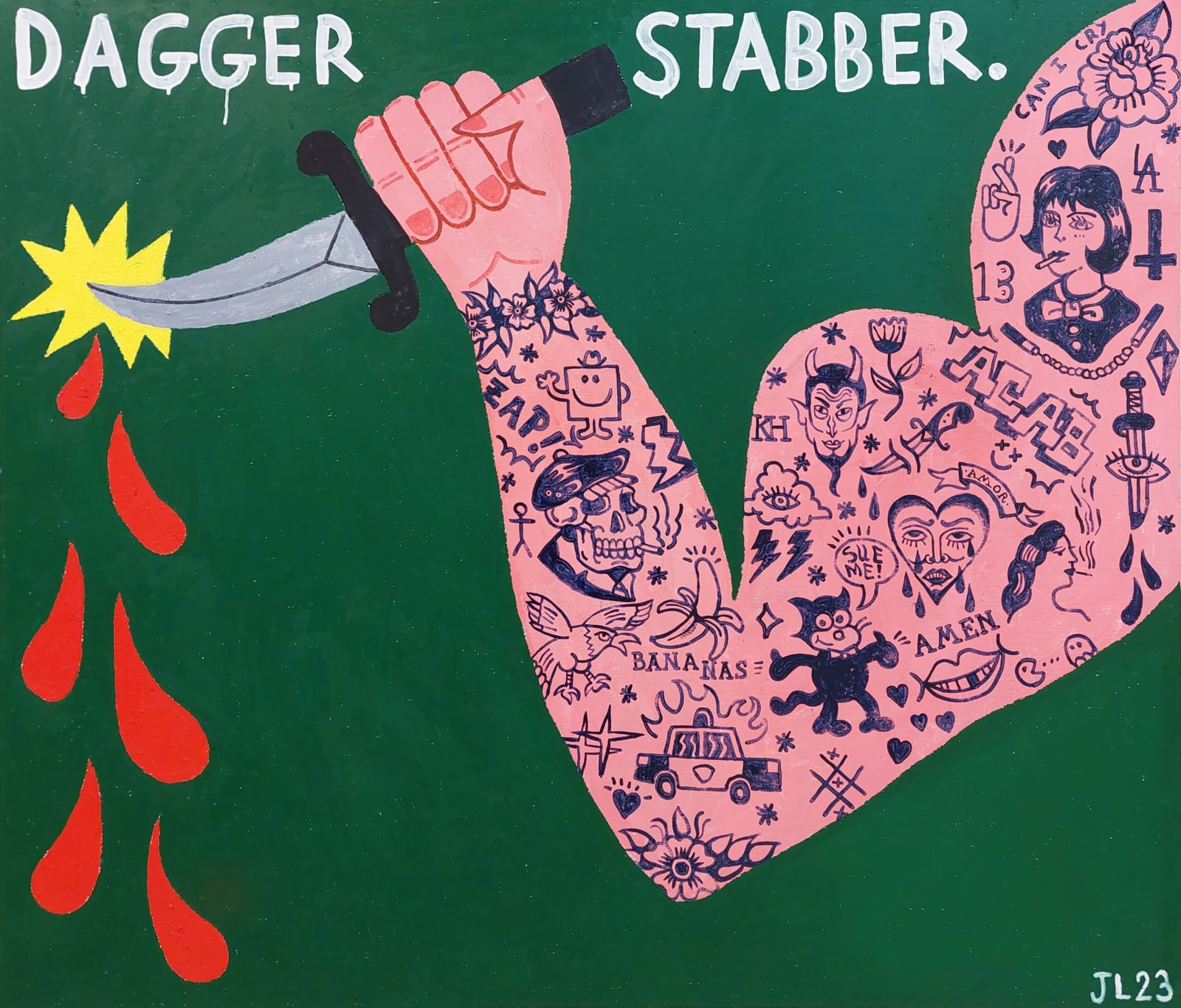 Joachim Lambrechts, Dagger Stabber, 2023