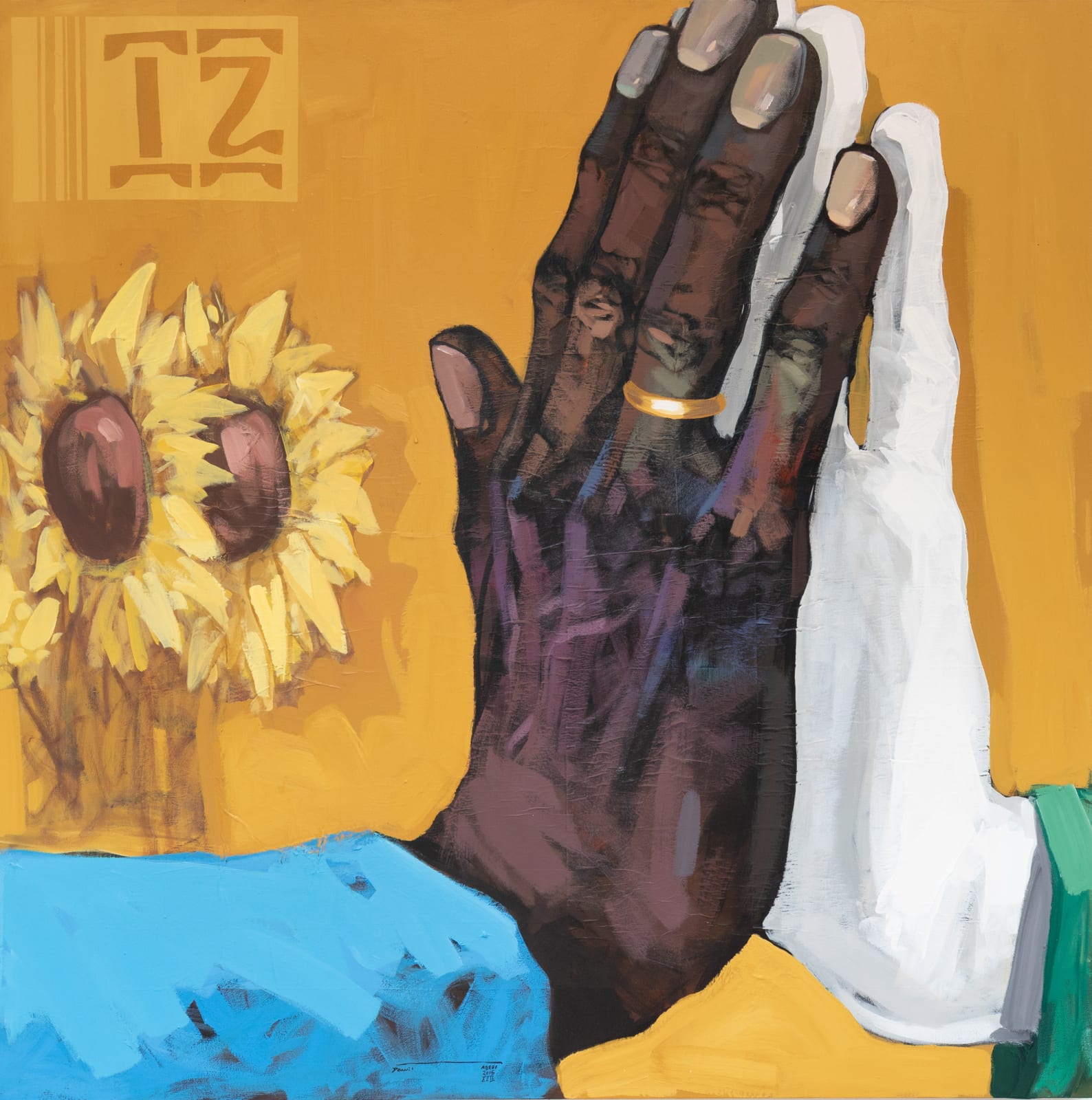 Dawit Abebe, Hands Matter #17, 2023