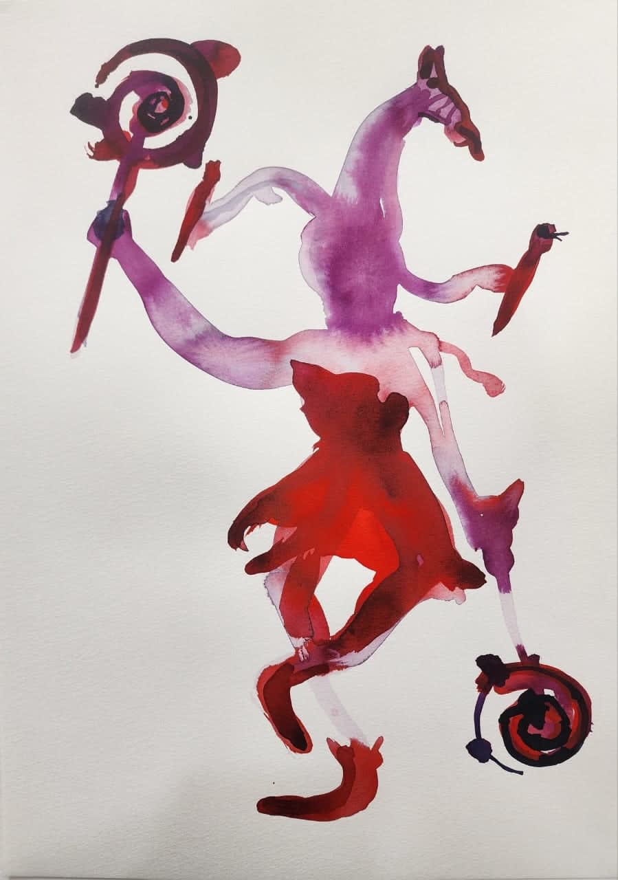 Yassine Balbzioui, The Circus in my Head 16, 2024