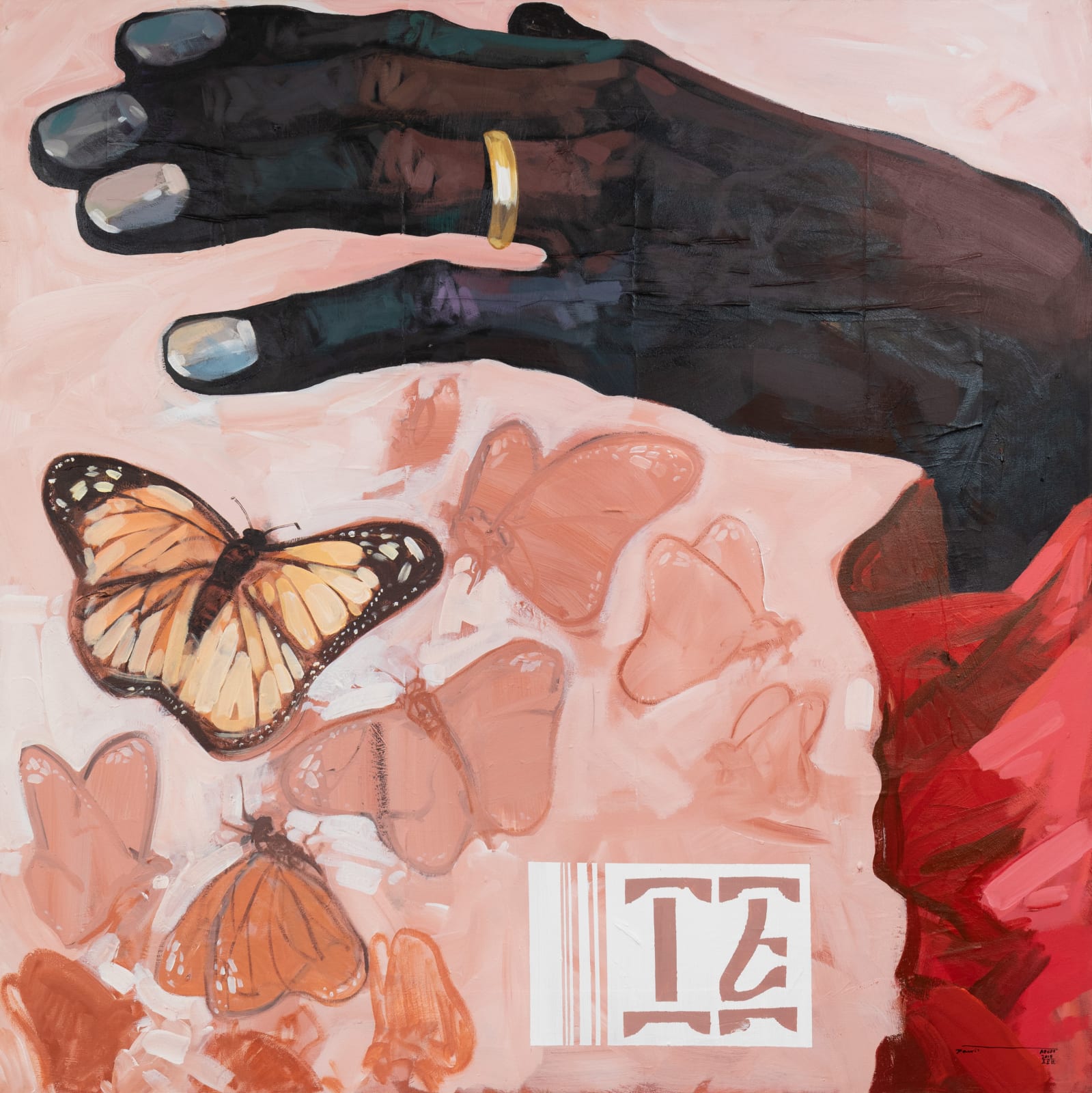 Dawit Abebe, Hands Matter #15, 2023