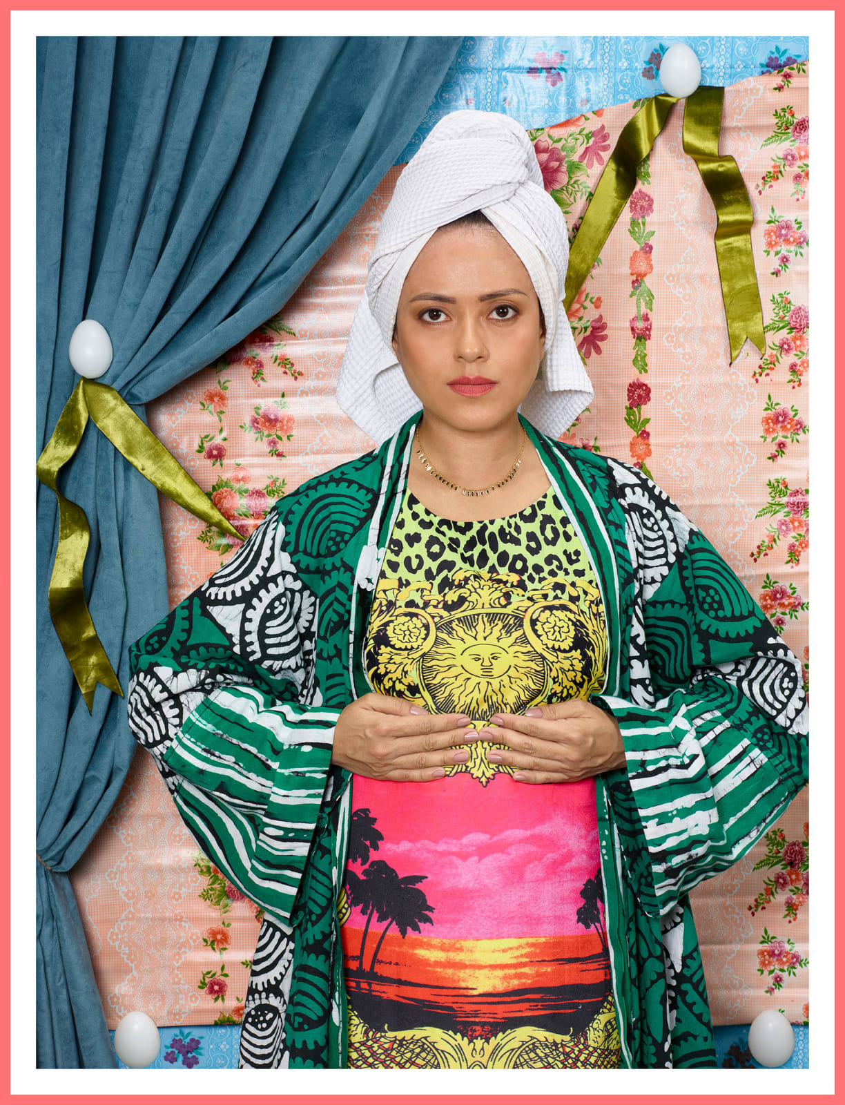 Wawi Navarroza, Homeing (Self-Portrait of a New Mother), 2022