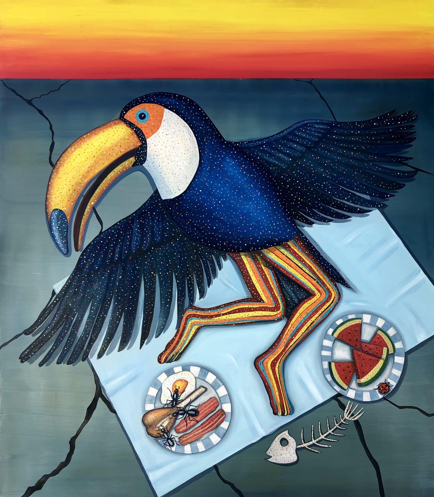 Celina Teague, Split Personality Picnic, 2022