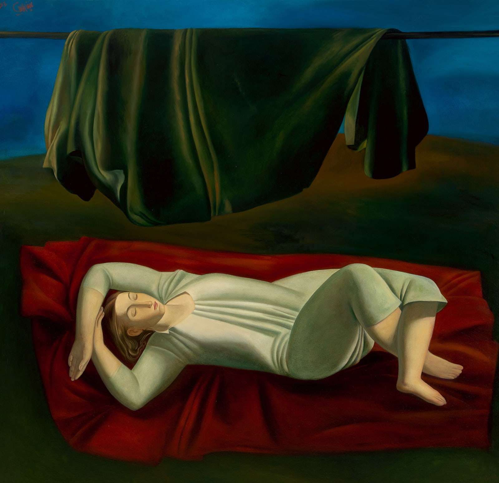 Afifa Aleiby, The Red Carpet, 1987