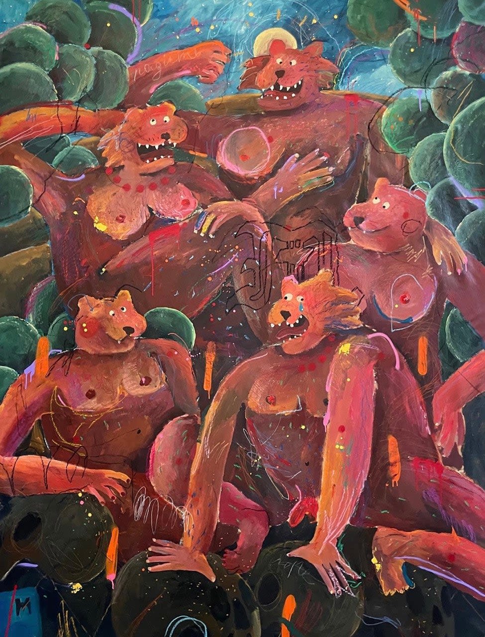 Iryna Maksymova, Wild meeting, 2023