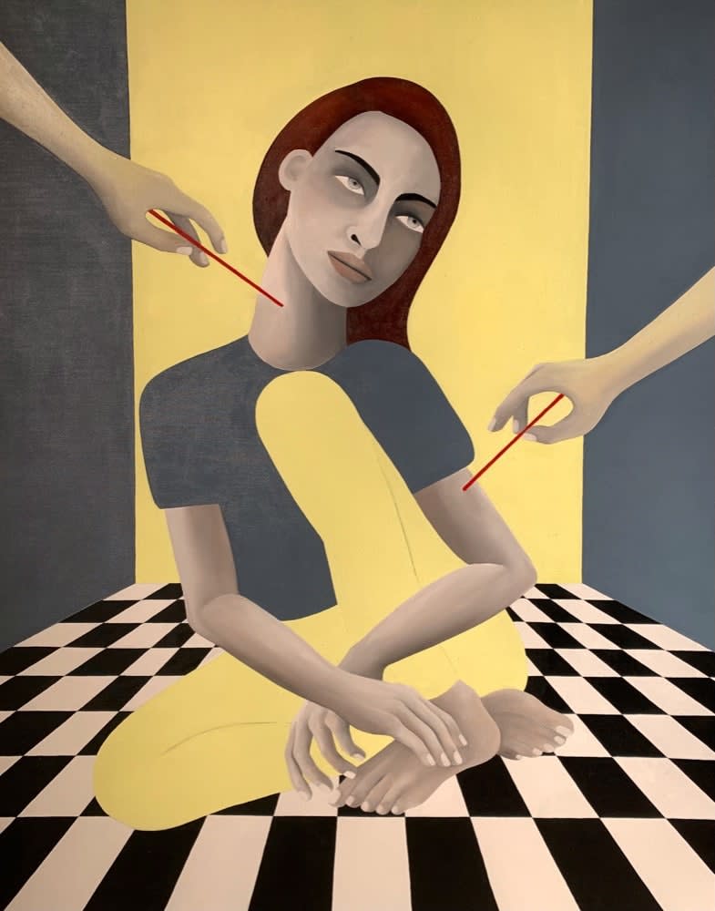 Rebecca Brodskis, La leçon de clinique (4), 2023