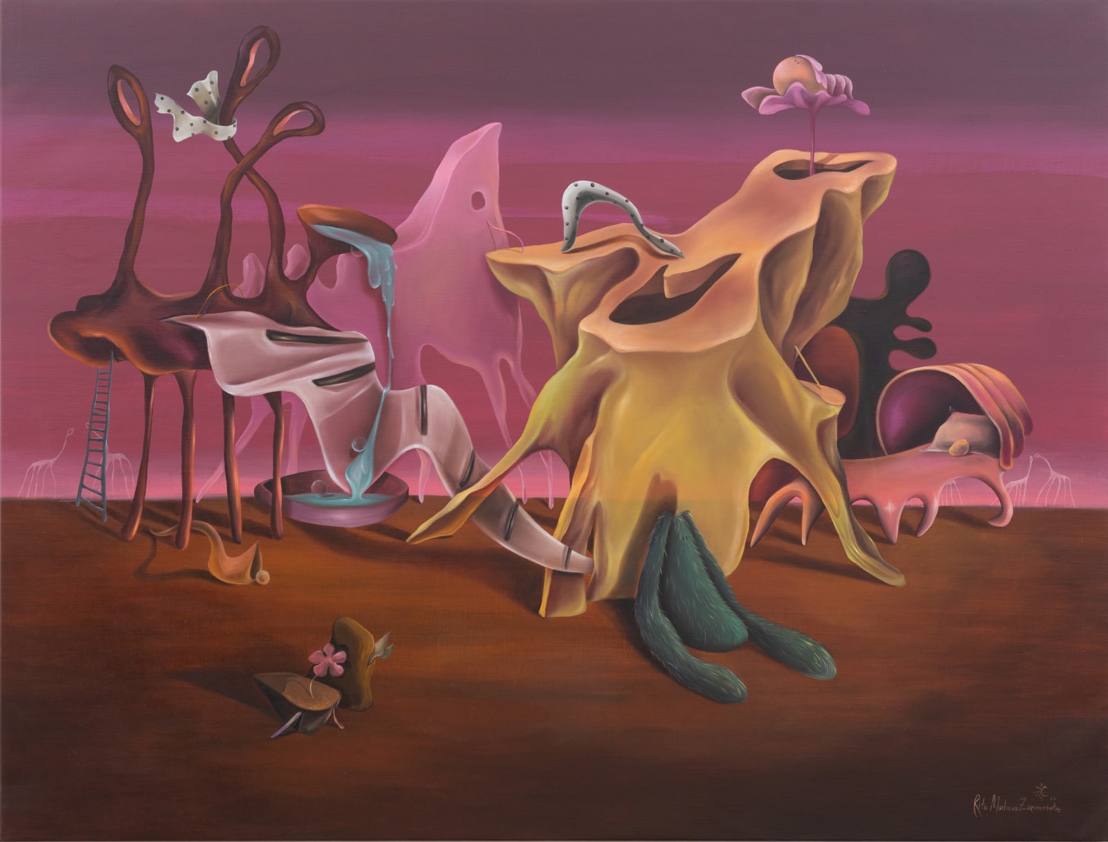 Rita Maikova, Piano for Dinner Party, 2022