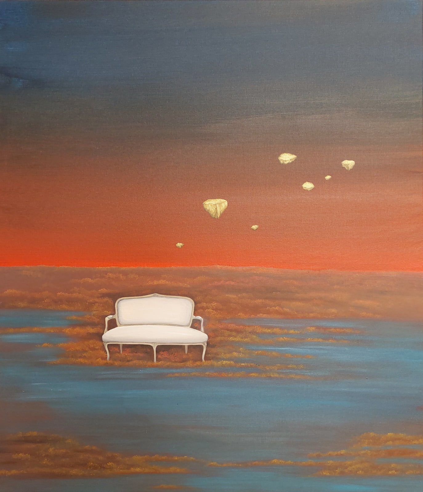 Houda Terjuman, Drifting Destinies VI, 2023
