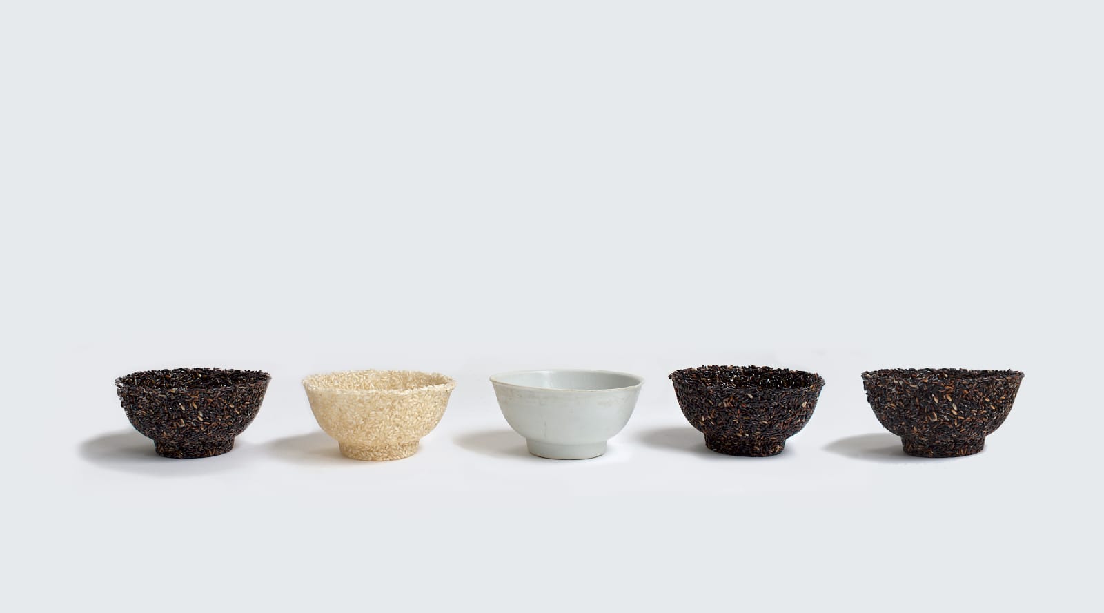 Bouke de Vries, Rice bowls, 2017