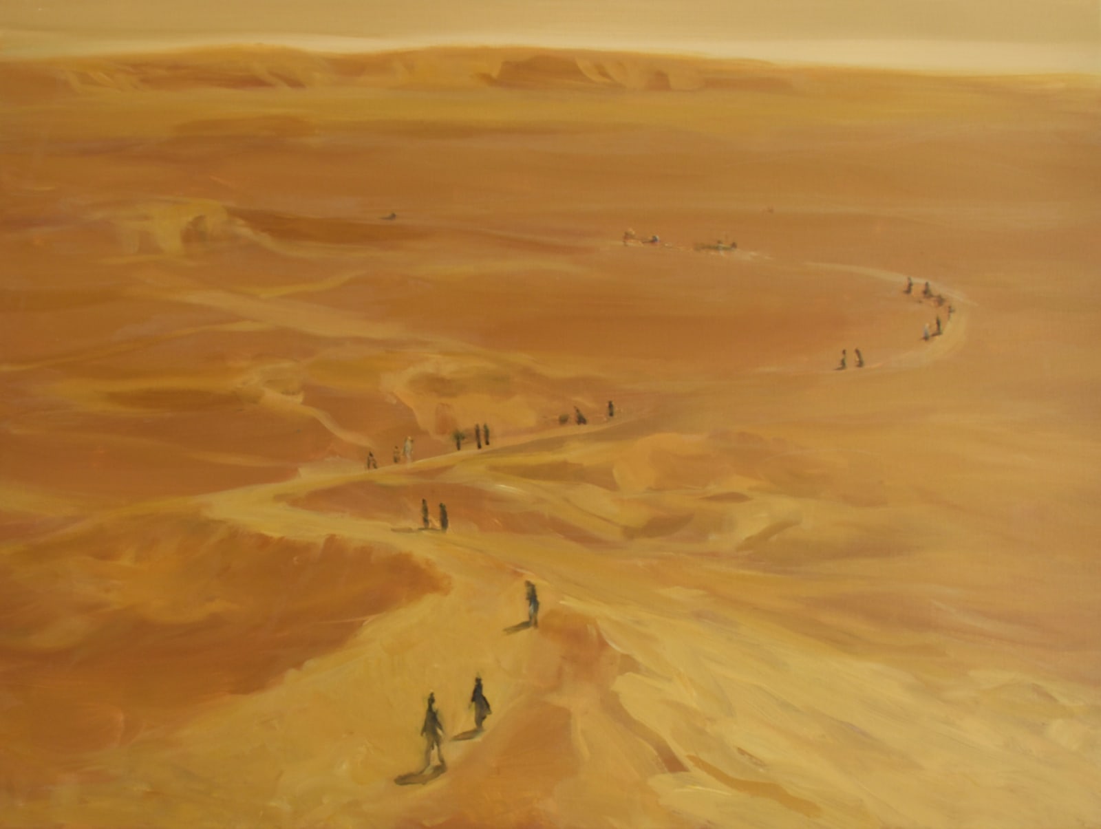 Tewodros Hagos, MIRAGE / crossing the desert / 16, 2022