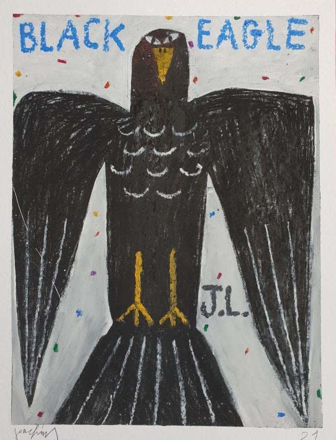 Joachim Lambrechts, Black Eagle, 2021